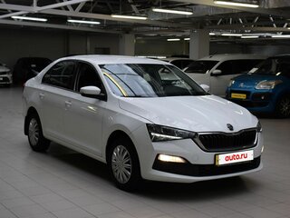 2021 Skoda Rapid II, белый, 1260000 рублей, вид 1