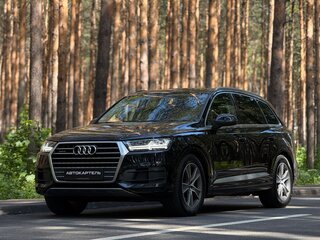 2017 Audi Q7 II (4M), чёрный, 4680000 рублей, вид 1