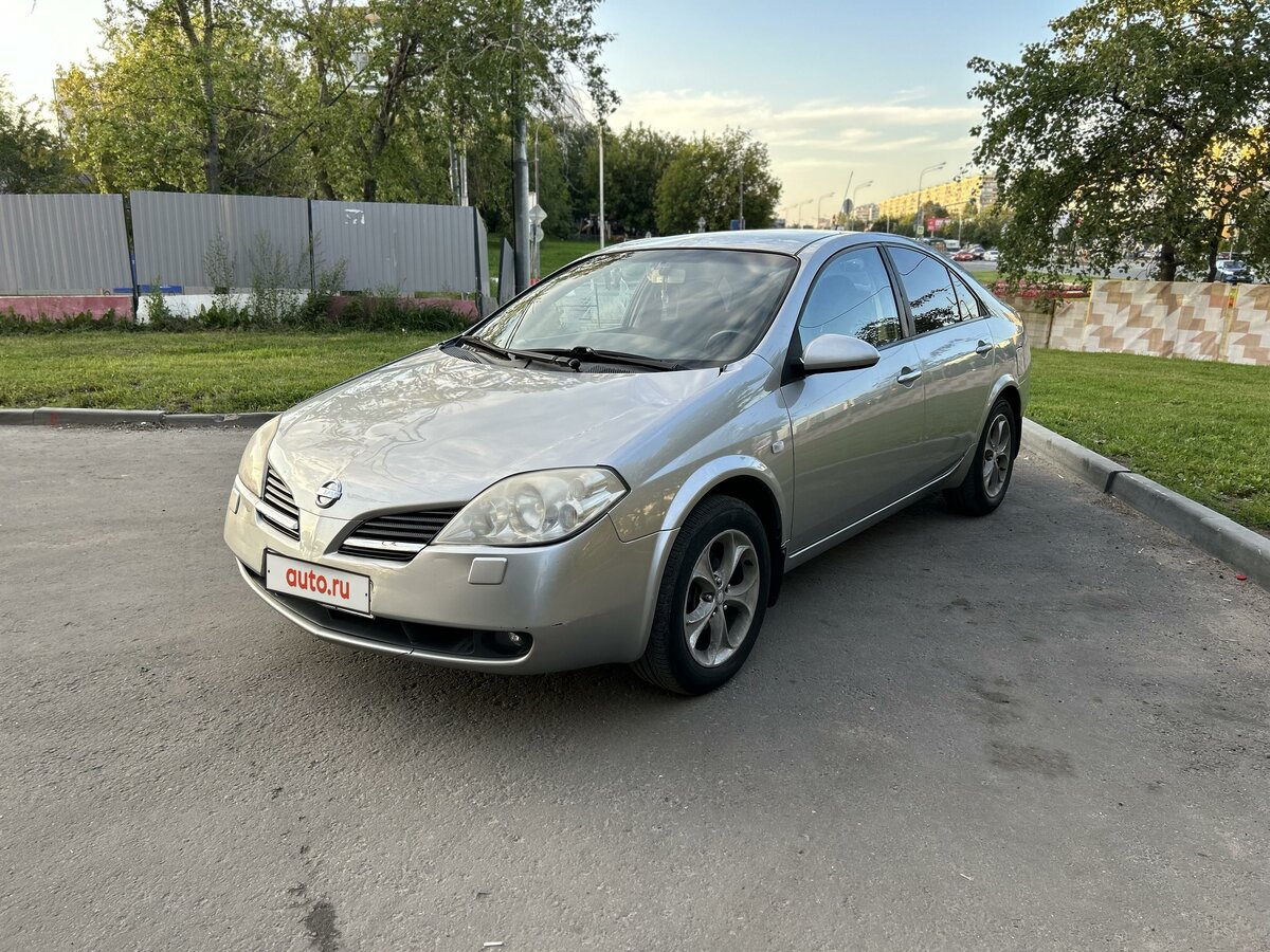Ниссан примера 2007 года Купить б/у Nissan Primera III (P12) 1.6 MT (109 л.с.) бензин механика в Ейске: ч