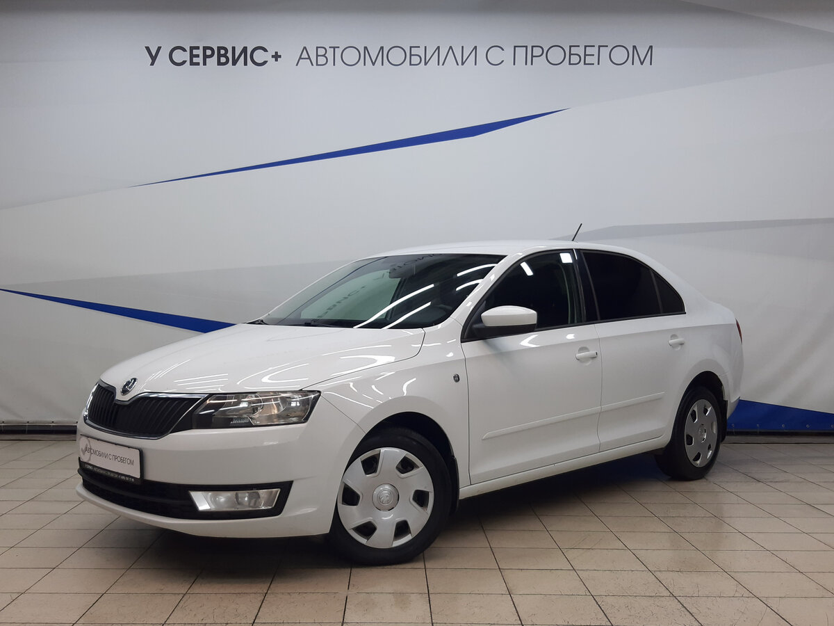 Skoda Rapid 2016 Р±РµР»С‹Р№
