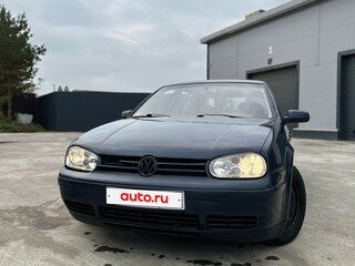 1999 Volkswagen Golf IV, синий, 338000 рублей, вид 1