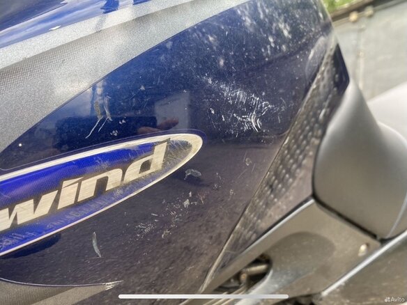 2000 Suzuki XF 650 Freewind, синий, 300000 рублей - вид 4
