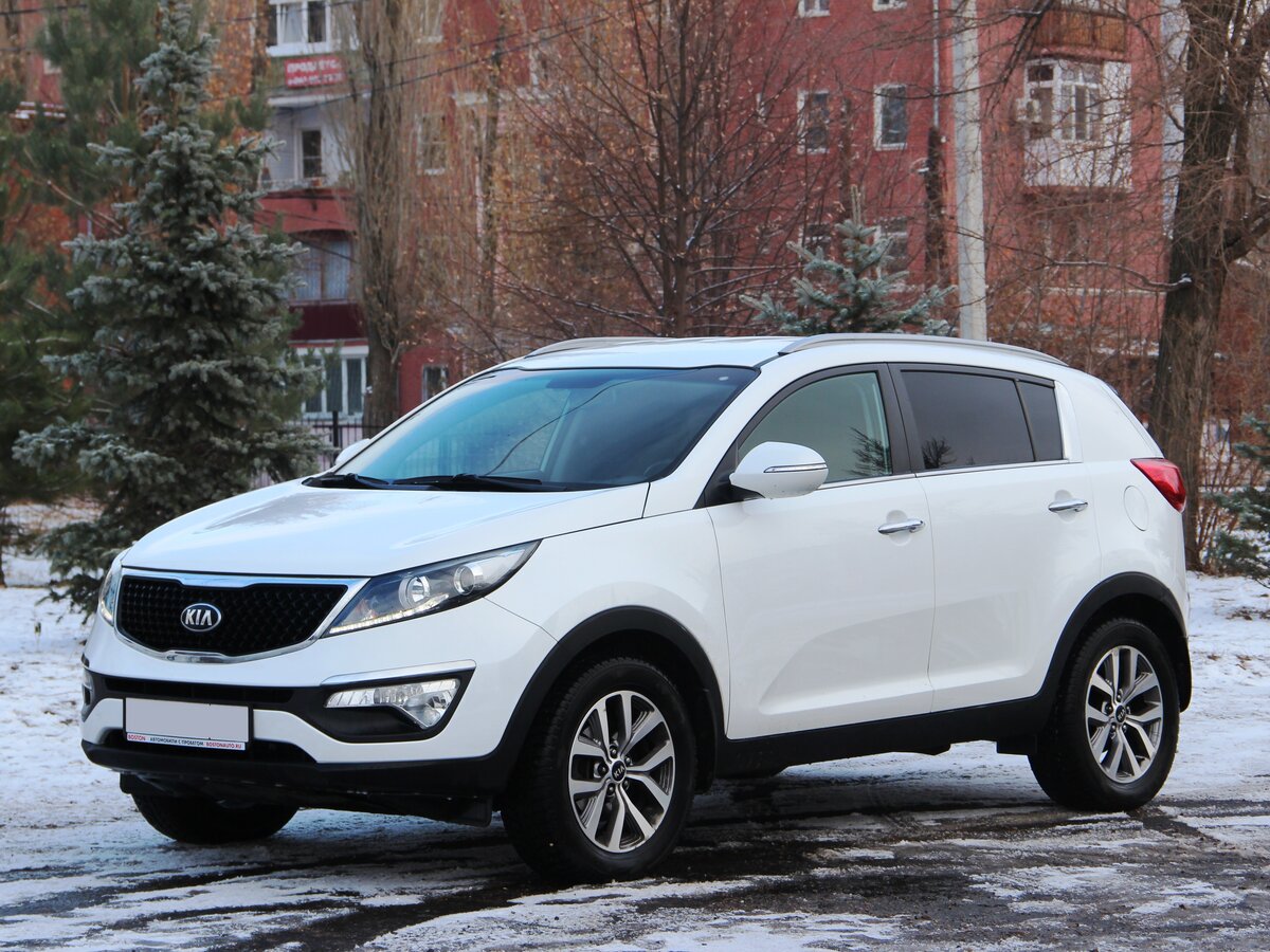 Kia Sportage 2013 Р±РµР»С‹Р№