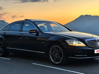 2011 Mercedes-Benz S-Класс 500 Long V (W221) Рестайлинг, чёрный, 2250000 рублей, вид 1