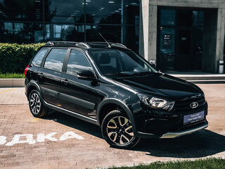 2024 Lada (ВАЗ) Granta Cross I Рестайлинг, чёрный, 1282000 рублей, вид 1
