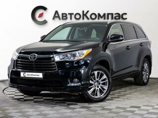 2014 Toyota Highlander III (U50), чёрный, 2095000 рублей, вид 1