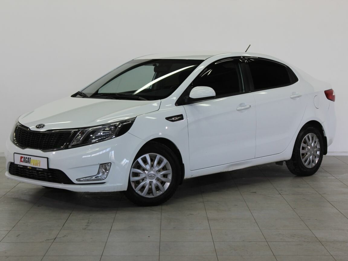 Киа рио 2014 года фото Купить б/у Kia Rio III 4-speed 1.6 AT (123 л.с.) бензин автомат в Саратове: белы