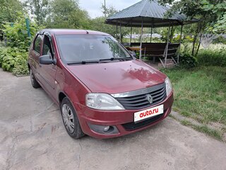 2010 Renault Logan I Рестайлинг, красный, 470000 рублей, вид 1