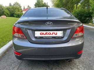 2013 Hyundai Solaris I, чёрный, 790000 рублей, вид 5