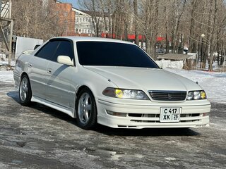 1997 Toyota Mark II VIII (X100), белый, 1130000 рублей, вид 1