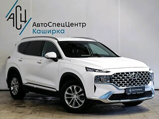 2021 Hyundai Santa Fe IV Рестайлинг, белый, 2849000 рублей, вид 3