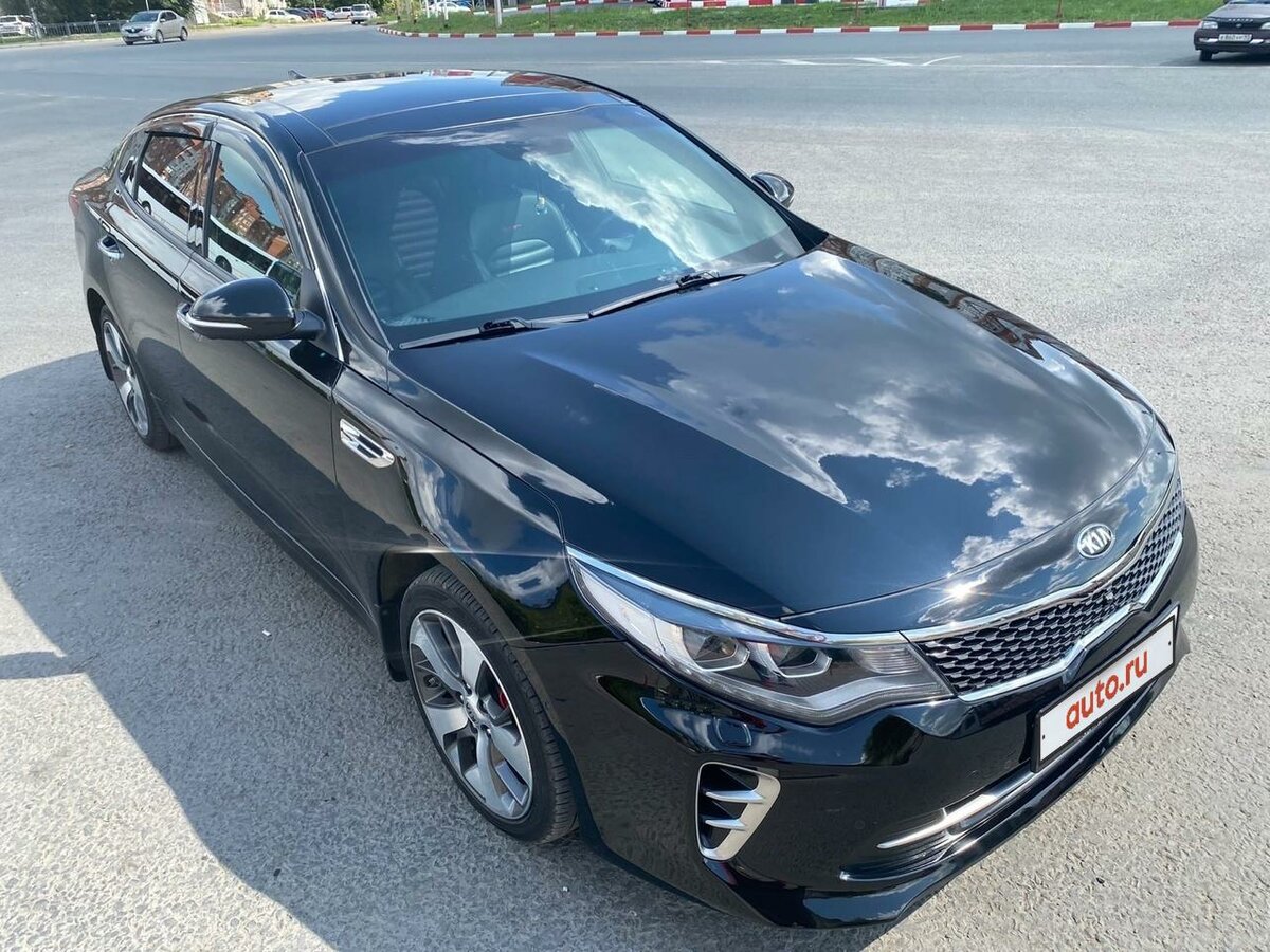 Купить б/у Kia Optima IV 2.0 AT (245 л.с.) бензин автомат в Омске ...