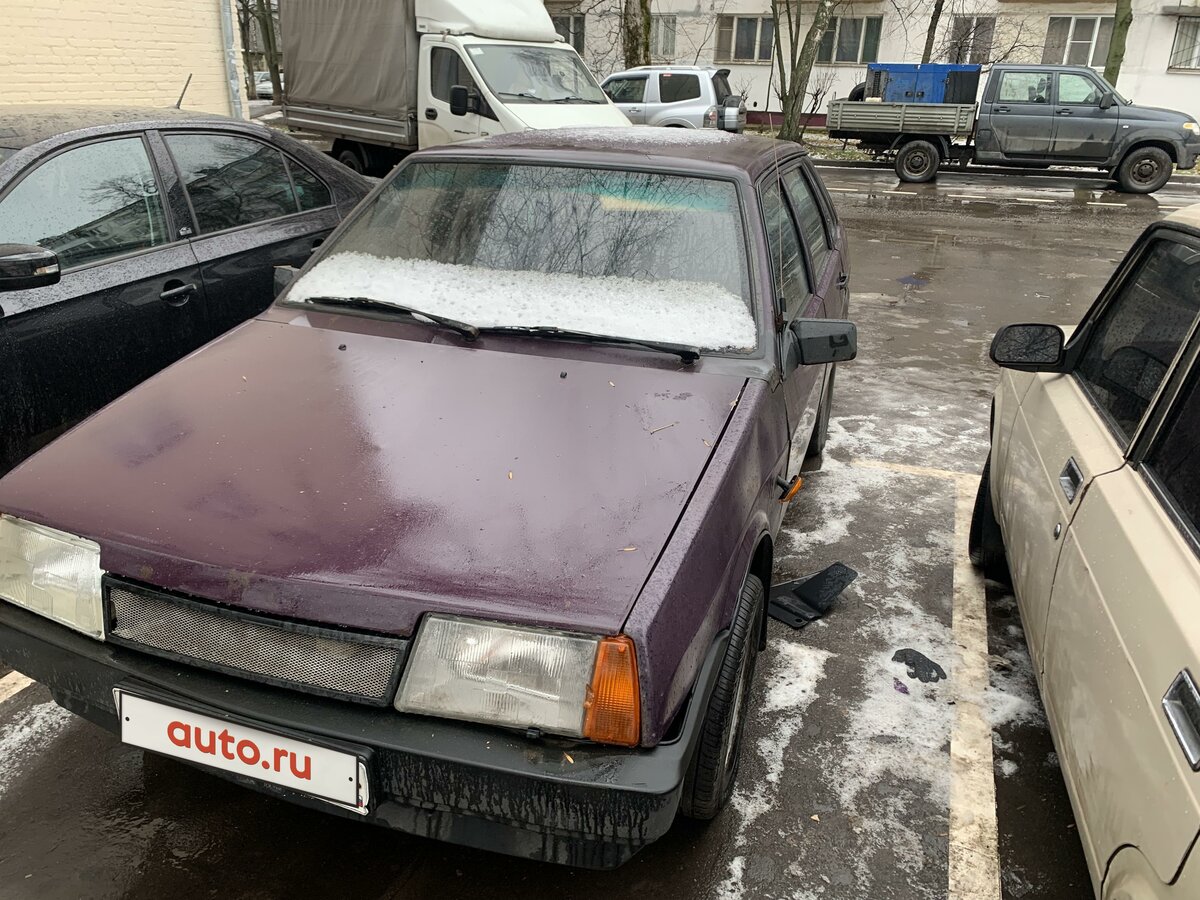 2000 LADA (ВАЗ) 21099, пурпурный