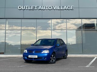 2007 Renault Logan I, голубой, 214000 рублей, вид 1