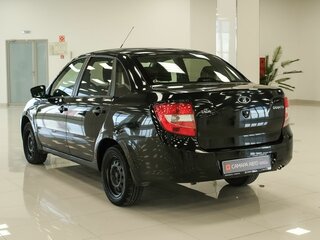 2017 Lada (ВАЗ) Granta I, чёрный, 391000 рублей, вид 4