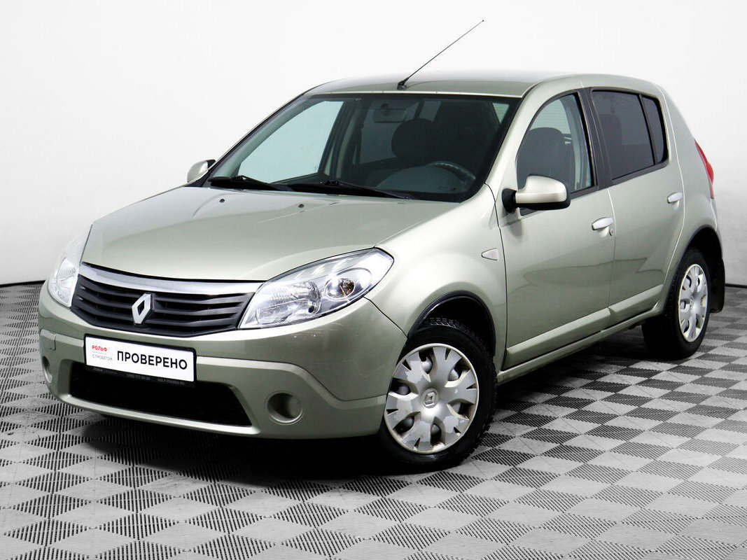 Купить б/у Renault Sandero I 1.6 AT (103 л.с.) бензин автомат в Москве ...