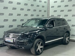 2004 Volkswagen Touareg I, чёрный, 600000 рублей, вид 1