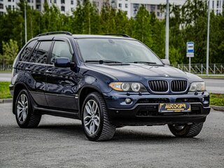 2005 BMW X5 3.0i I (E53) Рестайлинг, синий, 1195000 рублей, вид 1
