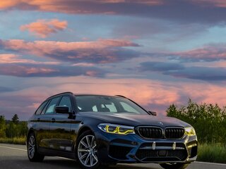 2019 BMW 5 серии 520d xDrive VII (G30/G31), синий, 2900000 рублей, вид 1