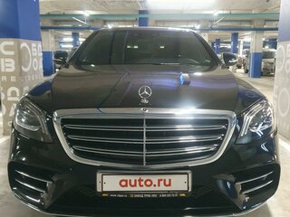 2020 Mercedes-Benz S-Класс 350 d Long VI (W222, C217) Рестайлинг, чёрный, 9500000 рублей, вид 1