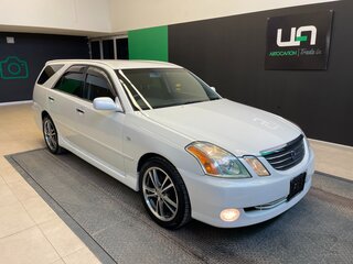 2002 Toyota Mark II Blit IX (X110), белый, 900000 рублей, вид 1