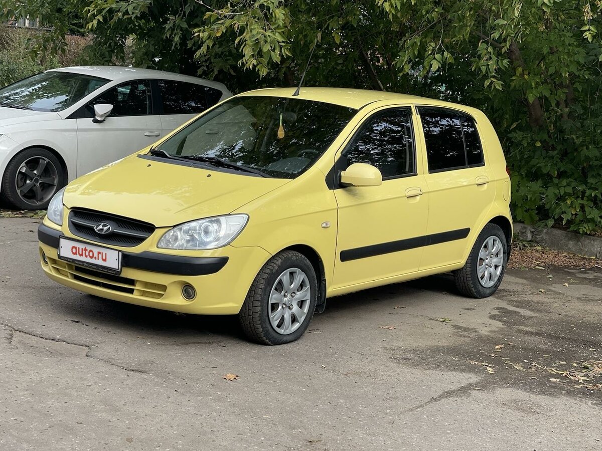 Купить б/у Hyundai Getz I Рестайлинг 1.4 AT (97 л.с.) бензин автомат в ...