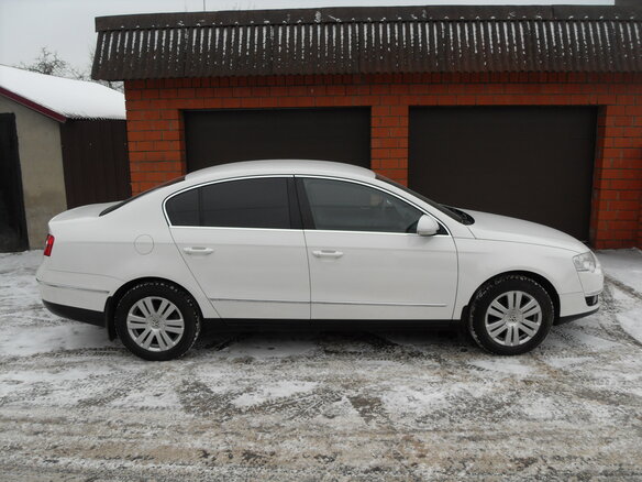 2008 Volkswagen Passat B6, белый - вид 8
