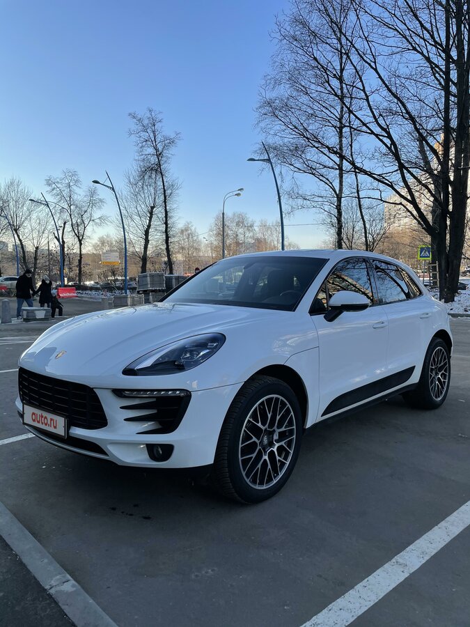 Порше макан белый фото