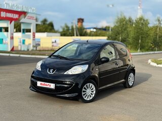 2007 Peugeot 107 I, чёрный, 420000 рублей, вид 1