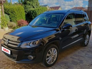 2013 Volkswagen Tiguan I Рестайлинг, чёрный, 1850000 рублей, вид 1