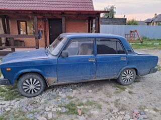 2002 Lada (ВАЗ) 2107, синий, 55000 рублей, вид 1