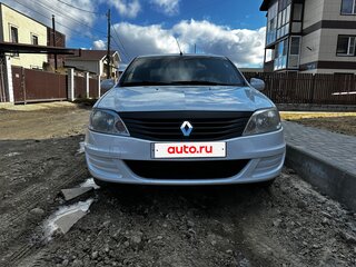 2013 Renault Logan I Рестайлинг, белый, 460000 рублей, вид 1