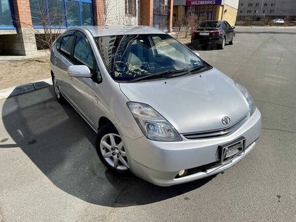 2007 Toyota Prius II Рестайлинг (XW20), серый, 1100000 рублей - вид 11