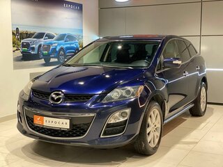 2010 Mazda CX-7 I Рестайлинг, синий, 709000 рублей, вид 1