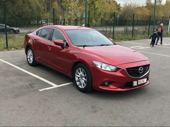 2013 Mazda 6 III (GJ), красный, 1200000 рублей - вид 1