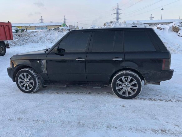 2008 Land Rover Range Rover Supercharged III Рестайлинг, чёрный - вид 6