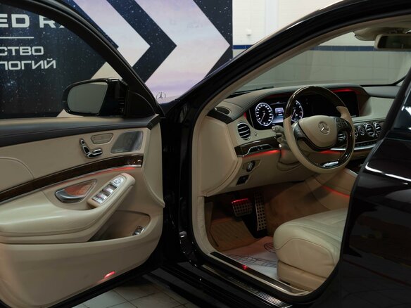 2014 Mercedes-Benz S-Класс 500 Long VI (W222, C217), чёрный, 2799000 рублей - вид 10