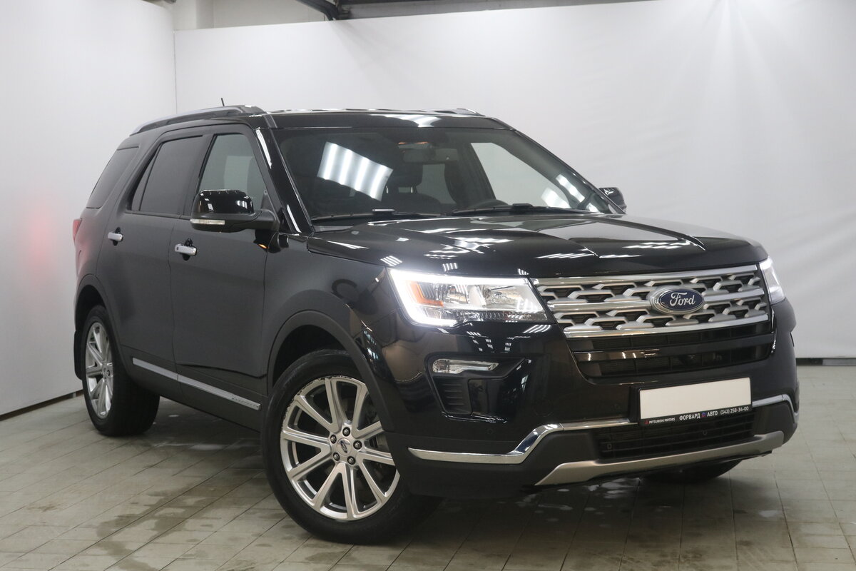 Ford explorer черный