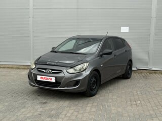 2014 Hyundai Solaris I, серый, 645000 рублей, вид 1