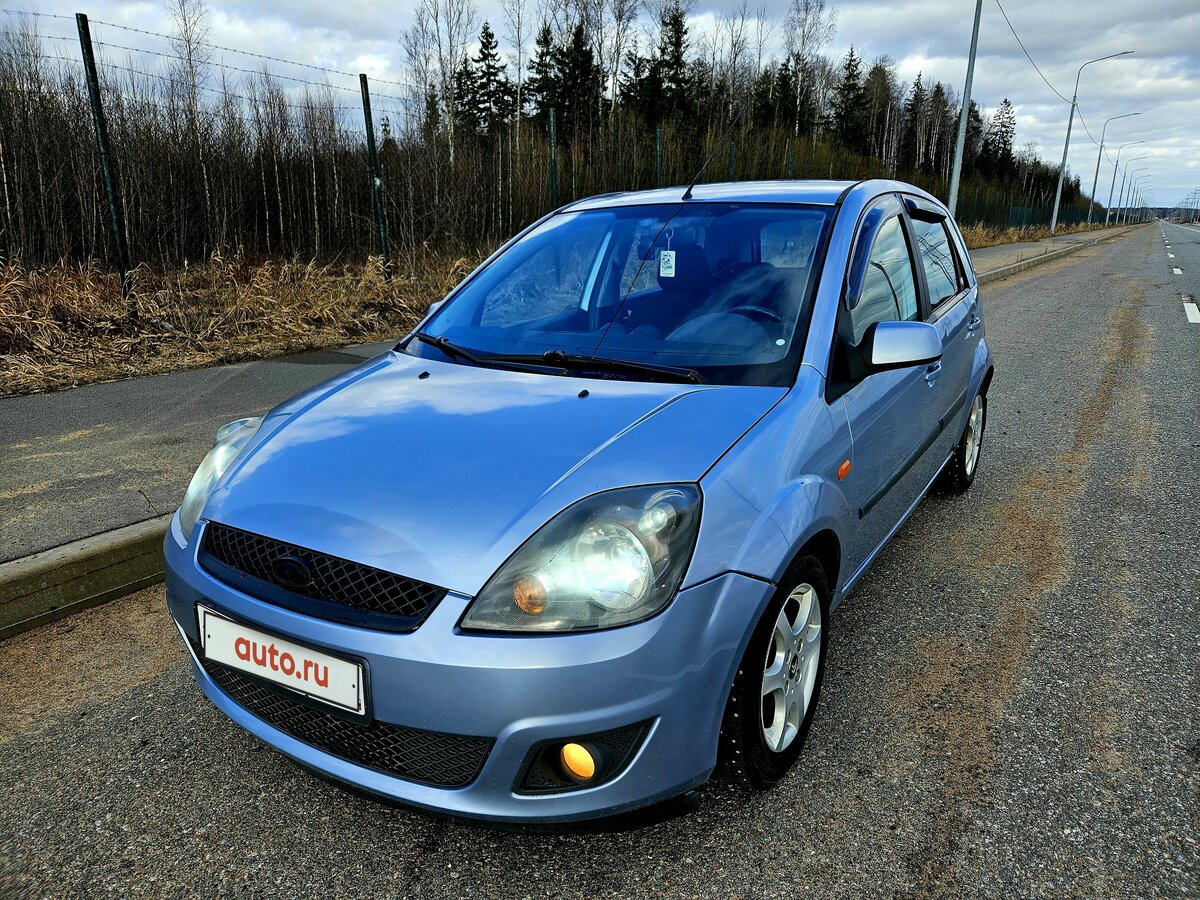 Купить б/у Ford Fiesta Mk5 1.6 MT (101 л.с.) бензин механика в Санкт ...