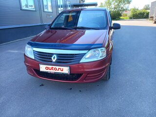 2011 Renault Logan I Рестайлинг, пурпурный, 455000 рублей, вид 1