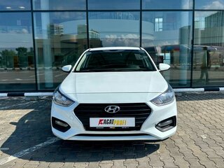 2017 Hyundai Solaris II, белый, 1236000 рублей, вид 1