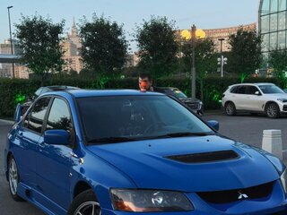 2003 Mitsubishi Lancer Evolution 5-speed VIII, синий, 1790000 рублей, вид 1