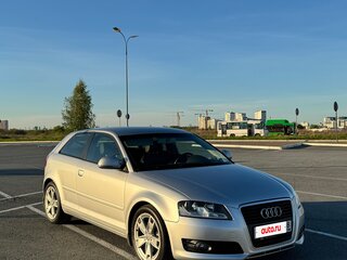 2008 Audi A3 II (8P) Рестайлинг 2, серебристый, 960000 рублей, вид 1