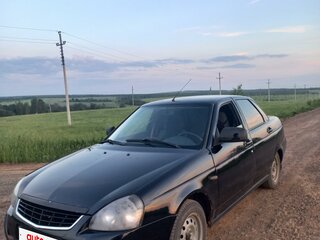 2012 Lada (ВАЗ) Priora I, чёрный, 390000 рублей, вид 1