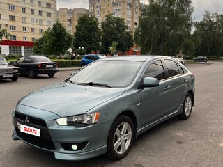 2008 Mitsubishi Lancer X, голубой, 750000 рублей, вид 1