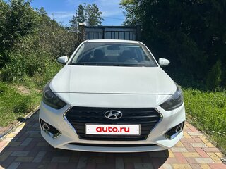 2020 Hyundai Solaris II, белый, 1550000 рублей, вид 1