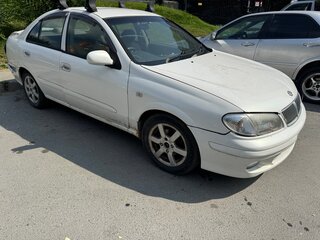2001 Nissan Bluebird Sylphy I (G10), белый, 210000 рублей, вид 1