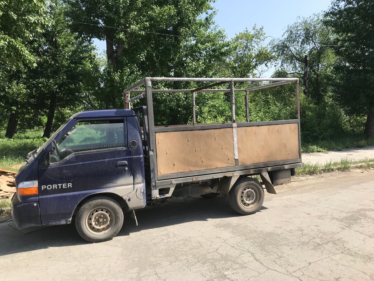 Hyundai porter синий