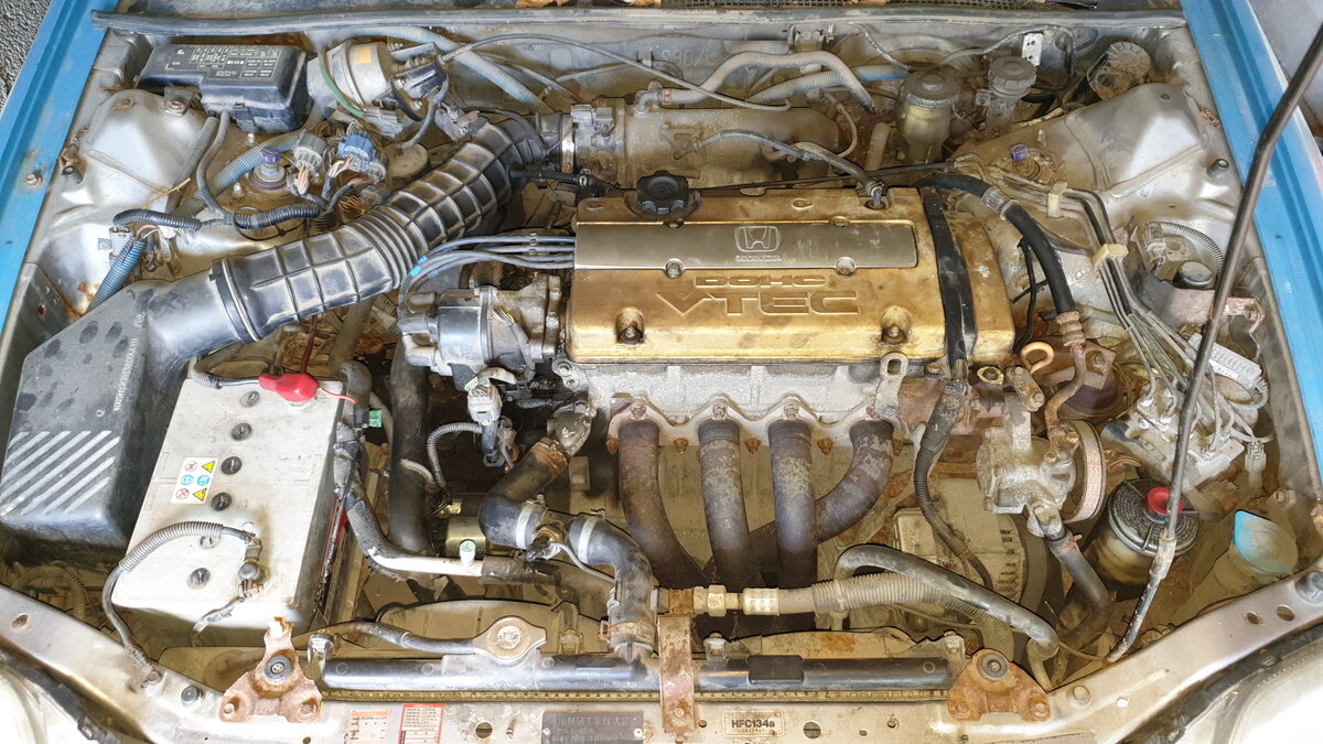 Honda prelude двигатель